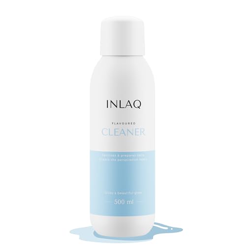 INLAQ® Nail Cleaner Gelnägel | 500 ml Flasche - UV Gel Polish Nailcleaner | Entfetter nägel | UV LED Nagellack Reiniger | Parfümierter Nagelreiniger