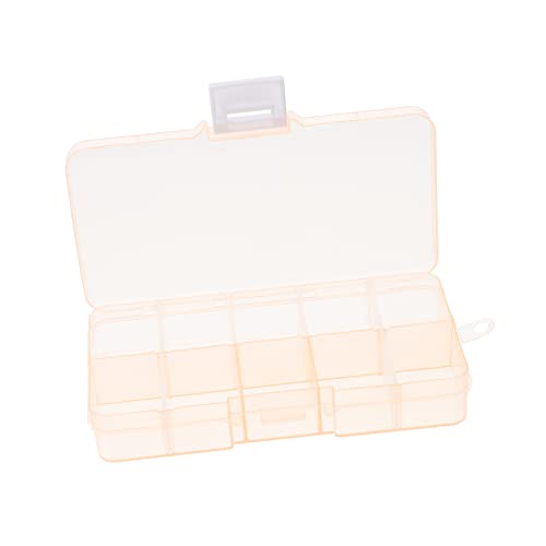 VERDANVERSE Schmuck Aufbewahrungsbox mit Fächern Transparent Abnehmbar Praktische Schmuck Display Box für Ohrringe Ringe für Zuhause oder Spezialgeschäfte