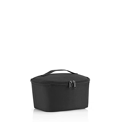 reisenthel coolerbag S pocket Kühltasche mit Obermaterial aus recycelten PET-Flaschen Ideal für das Mittagessen unterwegs, Farbe:schwarz