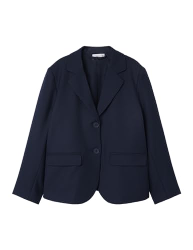 NAME IT Mädchen Nkfnuramel Blazer, Dark Sapphire, 128 EU