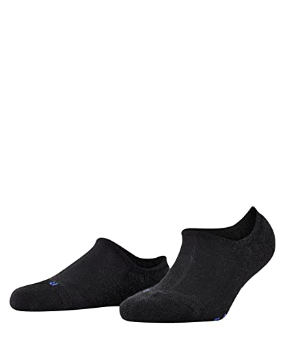 FALKE Damen Füßlinge Keep Warm W IN Wolle unsichtbar einfarbig 1 Paar, Schwarz (Black 3000), 37-38