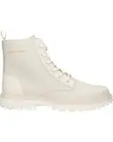 Calvin Klein Jeans Herren Mid Boot Stiefel zum Schnüren, Weiß (Triple Creamy White), 46