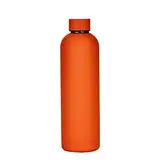 Gteller Doppelwandige Thermoflasche aus 18/8 Edelstahl, schmale Öffnung, hält warm und kalt (750ml, Orange)