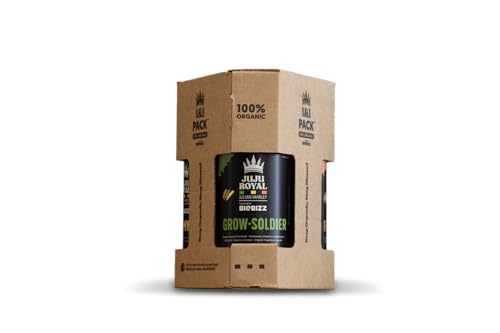 BioBizz Juju Royal I&I Pack Dünger-Set | System aus 3 organischen Dünger-Komponenten | für Wuchs- & Blütephase auf Cocos oder Erde | Grow Soldier + Flowa-Bloom + Green-Mystic | für 1-3 Pflanzen