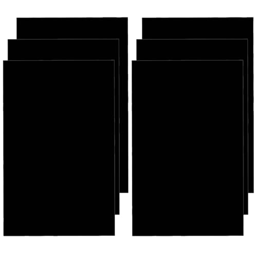 6Blätter Flicken Selbstklebend Stoff,20 * 14,5cm Nylon Reparatur Flicken Selbstklebender Patch,Reparaturflicken für Daunenjacken,Schwarzes Reparaturset für Kleidung,für Jacken,Zelte
