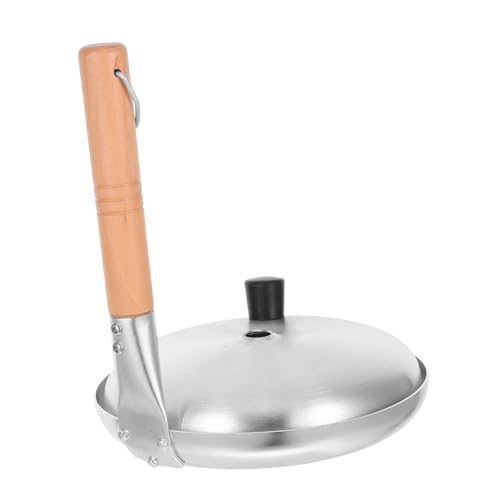 DONFAMDS 1 Set Donburi-pfanne Für Katsudon Oyakodon: Eltern-kind-topf Für Induktionsherd – Vertikaler Griff, Japanischer Tamagoyaki-omelett-eier-küchen-pfanne-deckel, Traditionell Für Gas