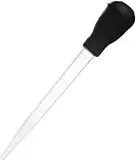 Jowxsx Aunye Bratensaftspritze, Barbecue Oil Droppe,Küchen spritze für Braten,Hitzebeständiges, zum Kochen Schwein, Fisch, BBQ, Küchenhelfer und Kochzubehör 28cm