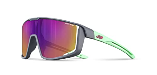 JULBO Unisex Kids Fury S Sunglasses, Grau/Mint, One Size