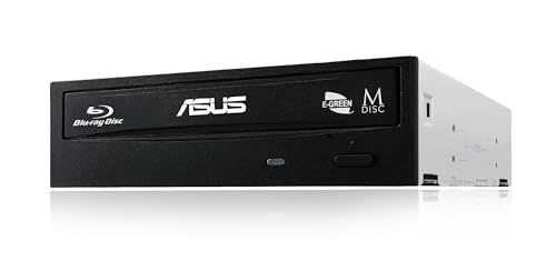 Asus BC-12D2HT Silent internes Blu-Ray Combo Laufwerk (12x BD-R (Lesen), 16x DVD±R (Schreiben), Bulk, BDXL, Sata, Schwarz