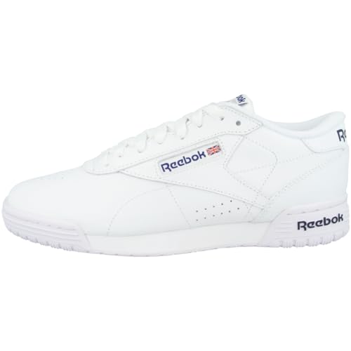 Reebok Herren Ex-o-fit Clean Logo Int Low Top, Weiß Int White Royal Blue Royal Blue, 41 EU