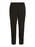 Object Damen Objlisa Slim Pant Noos Hose, Black, 40 EU