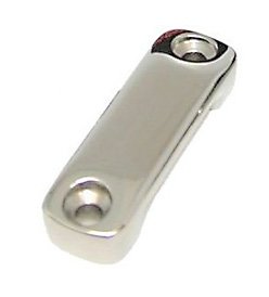 Yacht Steel Gurtbandbügel, V4A, 15x50mm, 25mm