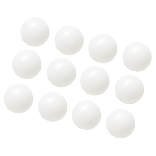 amangul 6/12 Stück kleine Kunststoff-PingPong-Kugeln, Tischtennis-Kugeln, Training, Tischtenniskugel, Outdoor-Sportzubehör