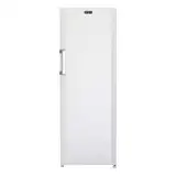 Beko FS127940N b100 freistehender Gefrierschrank, 244 l Gesamtrauminhalt, 5 Gefrierschubladen, 2 Gefrierfächer, Schnellgefrierfunktion, MinFrost, Türalarm, 36 dB, Weiß