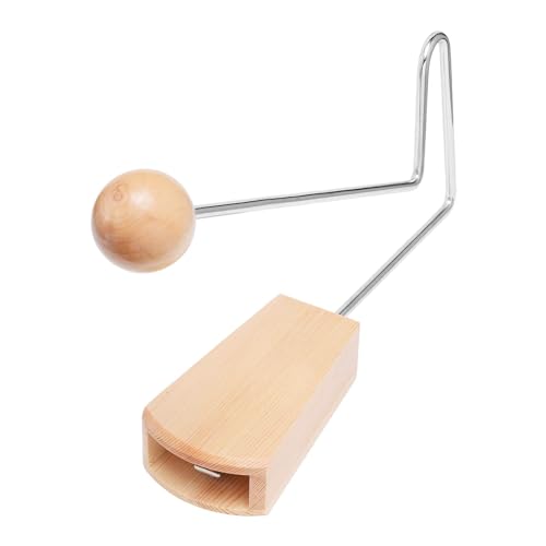 Vibraslap Percussion Instrument Hochwertiges Holz Perkussionsinstrument Effekt-Instrument Klapperschlange Tiergeräusche Vibraslap Instrument Für Lateinamerikanische Musik