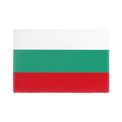 sttung Tischsets mit bulgarischer Flagge, für Esstisch, 6 Stück, für Zuhause und Restaurant, 30 x 45 cm