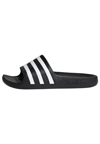 adidas Unisex Kinder Adilette Aqua Slides Kids, Core Black / Cloud White / Core Black,35 EU