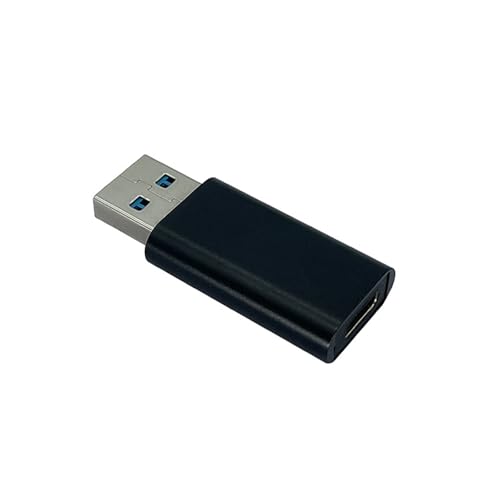 Glanhbnol USB-Datenblockierung für sicheres Laden, Aluminium, schnelles Aufladen, USB C auf USB-A Datenblockiergerät