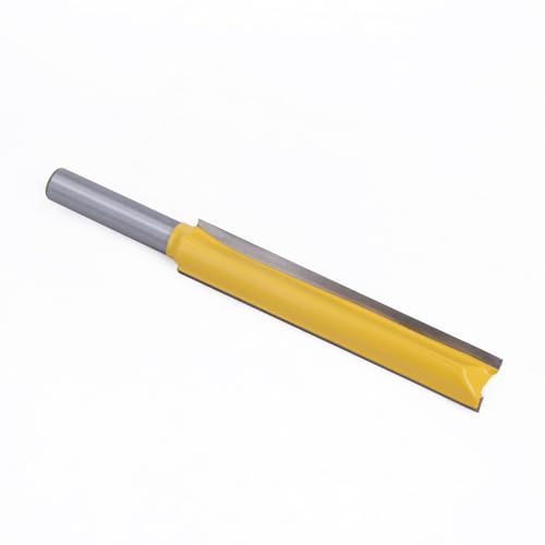 8 mm Schaft, 50 mm, 77 mm lang, gerader Fräser, 1/2 Zoll, Fräser, Schnittdurchmesser, Kantenholz, Trimmmesser(8x9.52x76.2mm)