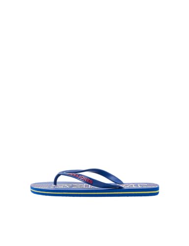 JACK & JONES Herren Jfwlogo 2.0 Flip-flop, Nautical Blue, 42/43 EU