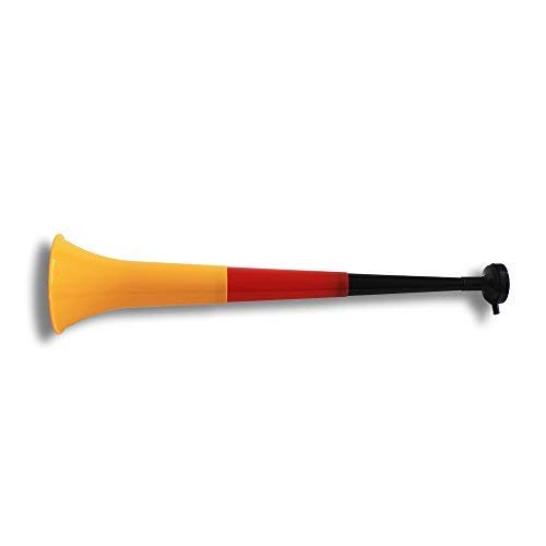 Raceworld Deutschland Fan Trompete Horn Vuvuzela Tröte, 4teilig ca 55 cm lang