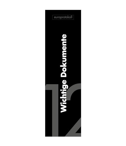 Rückenschild 'wichtige Dokumente' für DIN A4 Ordner (10er Set)