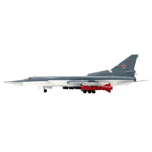 WANSUPYIN Alloy 1:144 Russian TU-22M3 Backfire Aircraft Model Fighter Attack Plane Model for Collection