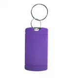 1Pcs/Lot 13.56Mhz UID Changeable S50 Chinese Magic 1K NFC RFID Card Token Tag Badge Keyfob UID Rewritable Keychain Key Ring(1pcs purple)