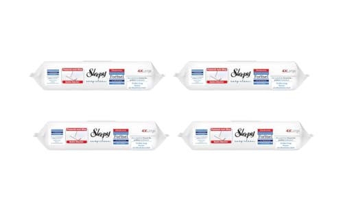 Bodenreinigungstücher Sleepy für Verschiedene Mopsysteme mit Bleichmittelzusatz – Blau (4x50) 200 Tücher 8 – Lagige Gewebestruktur