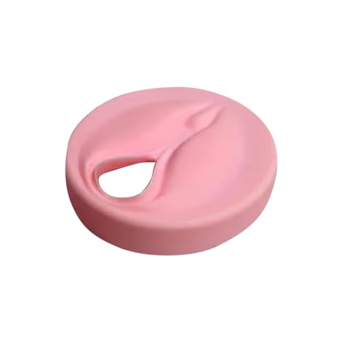 WKAYsIV Neuheit für Junggesellenabschiede, Dosendeckel in Vagina-Form, Parodie-Silikon-Dosenabdeckung, passend für Standard-Getränkedosen, Neuheit, lustig für Frauen und Männer (Rosa)