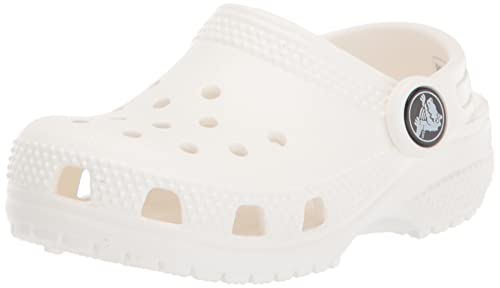 Crocs Unisex Kinder Classic Clog K Holzschuh, White, 34/35 EU