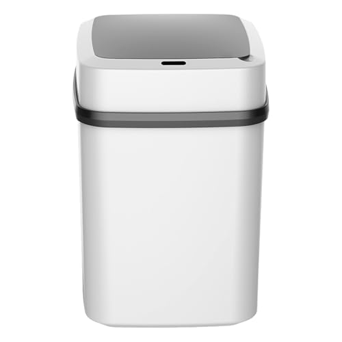 Berührungsloser Mülleimer - Automatischer Deckelmüllbehälter, Smart Waste Container | Intelligente Eröffnungstechnologie, die eine praktische Sanitärabfallmanagement für Küchen und Schlafzimmer anbiet