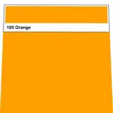 Lee Farbfolie 105 Orange 25cm x 122cm