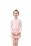 Kinder Ballett Wickeljacke Gymnastik Tanz Ballettjacke Lange Ärmel Tanztops für Mädchen