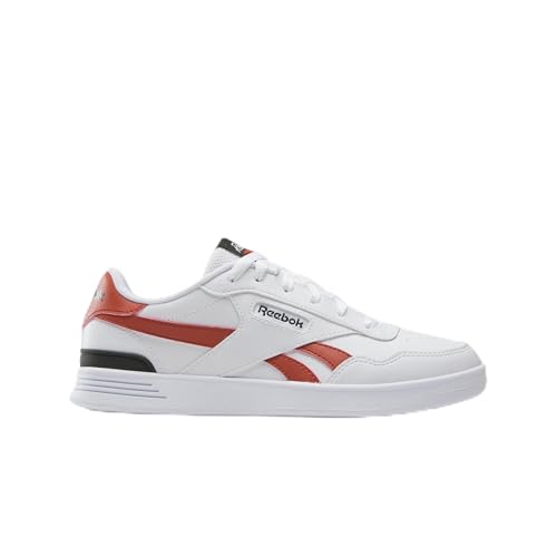 Reebok Damen Court Advance Clip Sneaker,White Brickred Black,38.5 EU