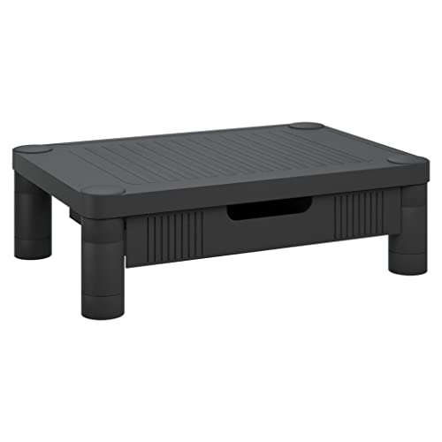 HETFTJN Highboard Wohnzimmer Tv Sideboard Wohnzimmer Kleiner Tisch Blumenbank - Monitorständer Schwarz 43x30,5x13 cm für Besprechungszimmer Living Room Ausstellungsraum Büro