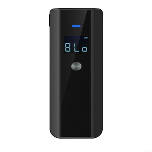 EpheyFIF Alkoholtester – ± 0,01% BAC Genauigkeit, 0-0,20% Bereich, 4 Anzeigeeinheiten (%BAC, ‰BAC, Mg/L, G/L), Taschenformat, für Fahrer und Arbeitsplatzsicherheit