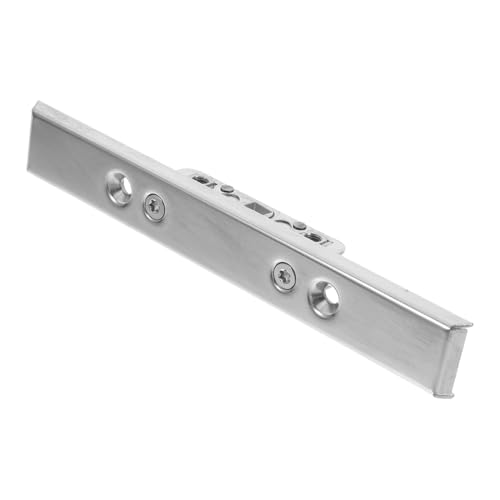 Tofficu Fensterhandle Sperrbox Fensterverriegelungsgriff Fenstergriff Universal Industrielles Edelstahlgriffschloss Fensterbeschläge Horizontale Fenstersicherung Silver Rostfreier Stahl