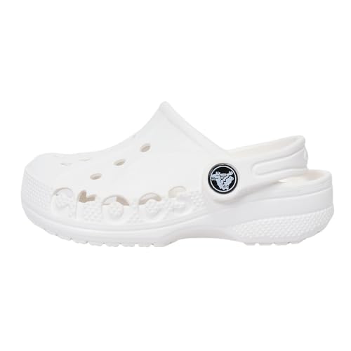 Crocs Baya Clog T Holzschuh, White, 25-26 EU