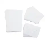 Crafter's Companion - A6 White Card & Envelopes - Pack of 100 - Includes 50 White Card Blanks & 50 Matching Envelopes - Great for a Variety of Occasions