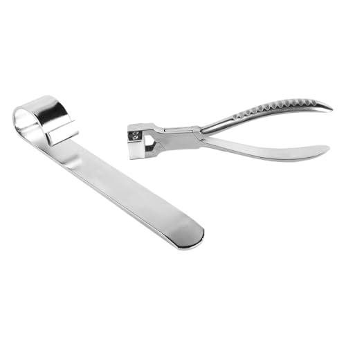 Tiardey Manuelle Zange zum Biegen von Armbändern, Biegezange aus Edelstahl, Werkzeuge, Zubehör für Schmuckbiegegeräte, geeignet für Heimwerker und Schmuckhersteller