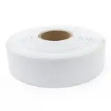 Schrumpfschlauch 17mm ~ 80mm 18650 Lithium Batterie Wärmeschrumpfschlauch PVC Schrumpfbare Filmrohrhülsen Li--Wrap-Abdeckung Haut-Isolationshülle Schrumpfschlauch set(Color:White,Size:Width 36mm x 1me