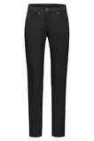 Greiff Corporate Casual Damen Hose 5-Pocket Regular-Fit Schwarz 42