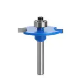 1 stück 6mm 6,35mm Schaft T-Nutenfräser Biscuit Joint Slot Cutter Verbindungsschlitzfräser Fräser 4mm Höhe Fräser Holzbearbeitung(6.35mm shank)