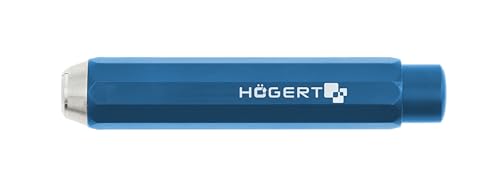 Högert Technik - Kreidehalter | Halterung für Kennzeichnung Crayon | Blau | für runde 12 mm Kreide | für quadratische Krede 11 mm