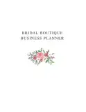 Bridal Boutique Business Planner