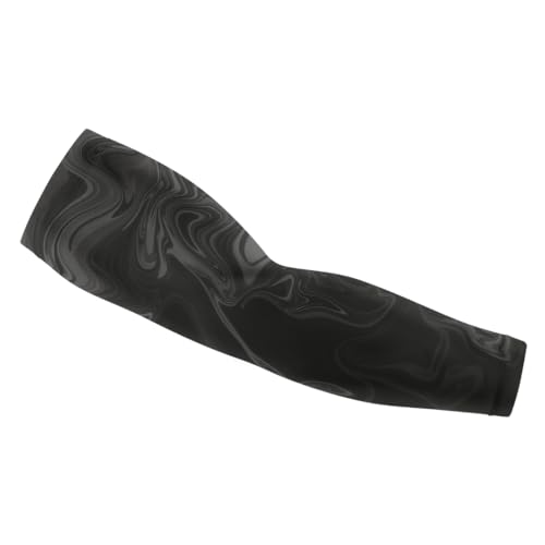 Nyfter - Gaming Arm Sleeve Premium Gaming Sleeve Anti-Schweiß Effekt temperaturregulierend für performance Verbesserung im Gameplay (Grey-Black, M)