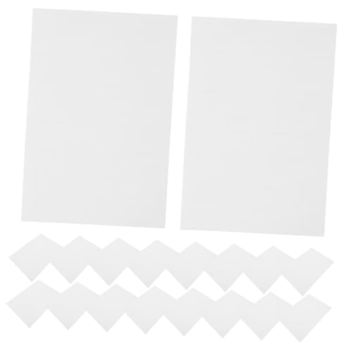 jojofuny Blatt Hochglanzfolie Holografischer Aufkleber Fotoschutzfolie Transparentfolie Klarfolie Ablage Fototransparenz Papierkartenfolie Transparent