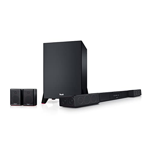 Teufel CINEBAR DUETT Surround Power Edition 4.1-Set Cinebar Heimkino Musik (schwarz)