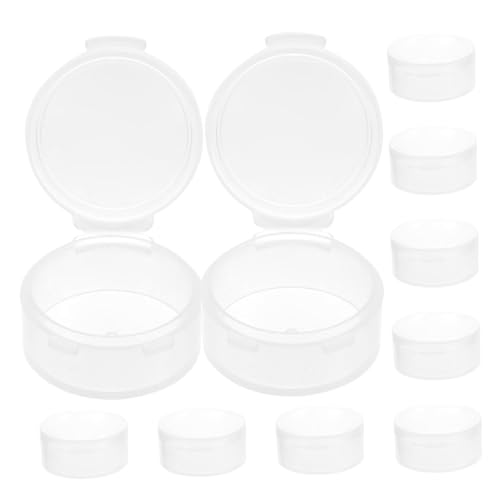 Uonlytech 15 Stück Aufbewahrungsbox Für Ohrstöpsel Kleine Behälter Mit Deckel Schmuckbehälter Etui Für Ohrstöpsel Kleine Aufbewahrungsbehälter Aus Kunststoff Minibehälter Transparent Plastik
